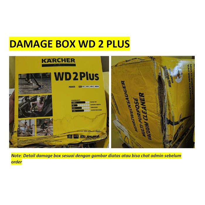 Gambar Karcher WD 2 PLUS V-12/4/18/C Wet and Dry Vacuum Cleaner - DAMAGE BOX dari Karcher Store Surabaya undefined Tokopedia