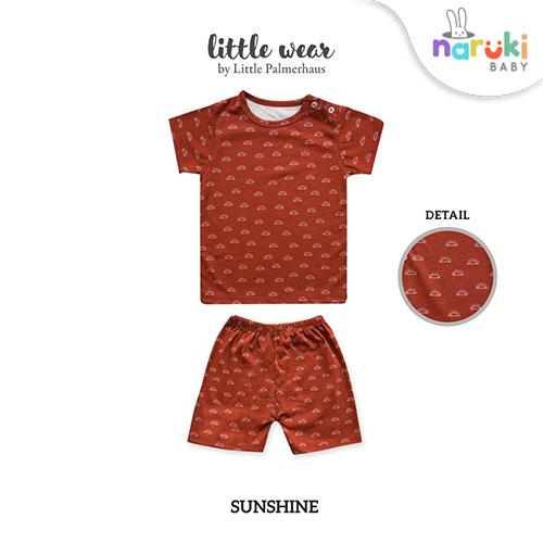 Gambar Little Palmerhaus Little Wear Short Sleeve Piyama Bayi Setelan Bayi - Sunshine, 0-6 Month dari Naruki Baby Shop undefined Tokopedia