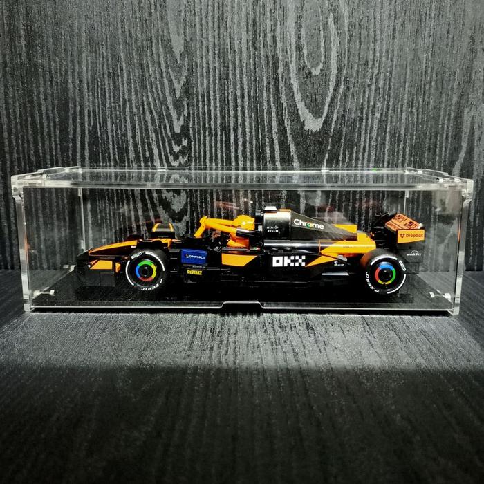 Gambar Akrilik DIY - Display Case for LEGO Speed Champions 77251 McLaren F1 Team MCL38 Race Car - Model 1, Polos dari AkrilikDIY undefined Tokopedia