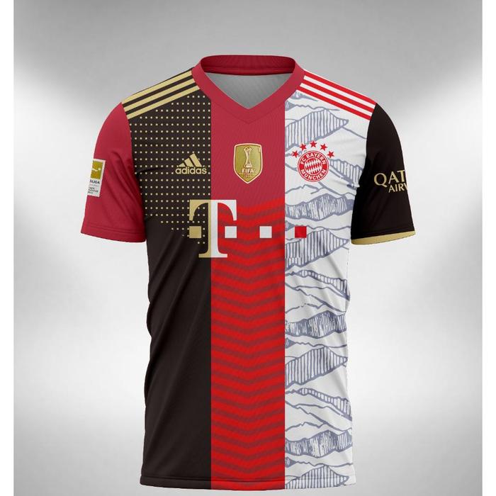 Gambar READY STOCK JERSEY BAYERN MUNCHEN HOME AWAY 3RD 2021 2022 2023 MASHUP KOMBINASI - 2021-22, S dari sarahonlinestore undefined Tokopedia