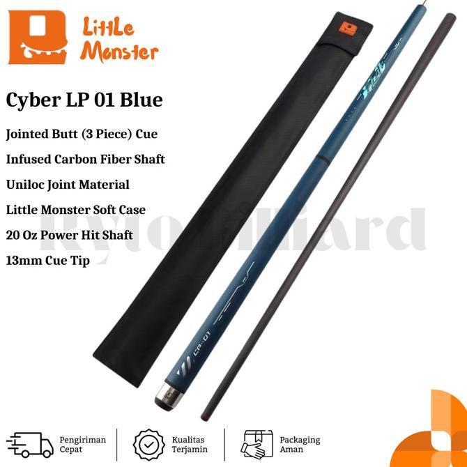 Gambar Little Monster Cyber Lp - 01 Jump Break Cue | Stick Billiard - Ryto Bl Best Seller - Blue dari GAFRTA5321 undefined Tokopedia