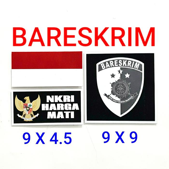 Gambar Patch Logo PAMINAL BARESKRIM DENSUS Kamuflase 3 Emblem Prepet Velkro - BARESKRIM KMF dari roand official stores undefined Tokopedia