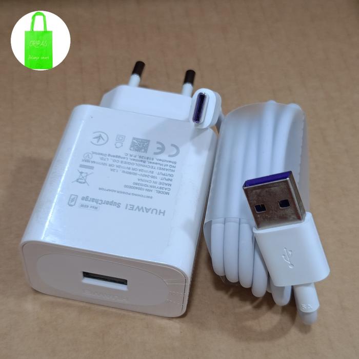 Jual Super Charge Huawei 40W Charger Original Cabutan Second P20