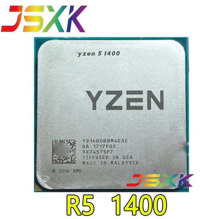 Jual for AMD Ryzen 1400 R5 1400 GHz Quad-Core Eight-Thread - Main Image