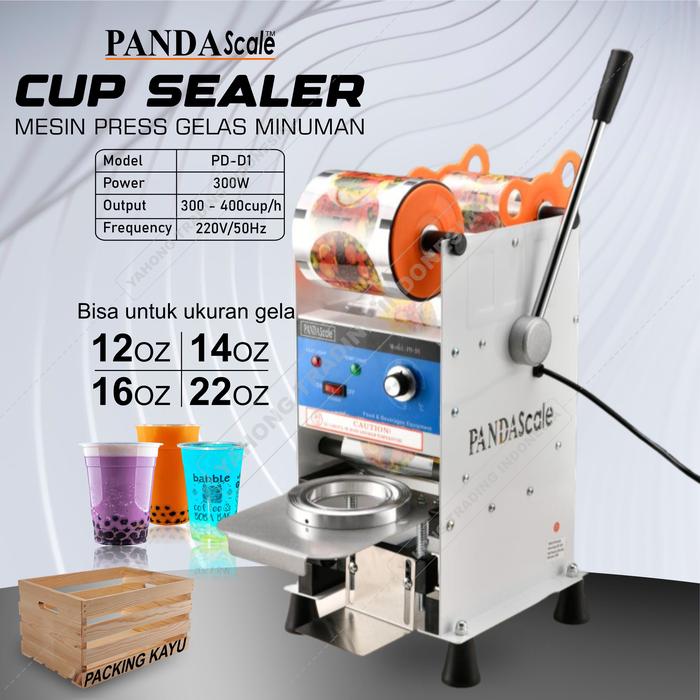 Gambar Mesin Cup Sealer ET-D8 Alat Pres Gelas Minuman Press Cup Sealer - MESINCUP-D1+KAY dari Yahong Trading LTC undefined Tokopedia