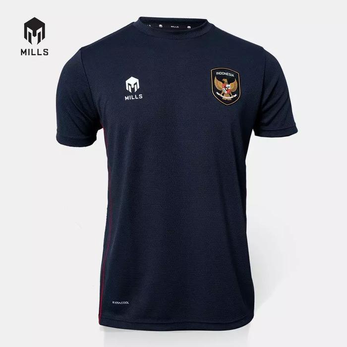 Gambar MILLS Football Indonesia Jersey 00100493 - BLACK, S dari MAKMUR SPORT undefined Tokopedia