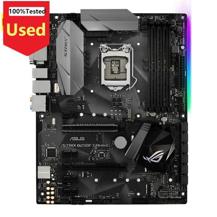 Asus Rog Strix B250f Gaming Desktop Motherboard Socket Lga 1151 Ddr4 B250  Sata3 Usb30 Motherboard Used