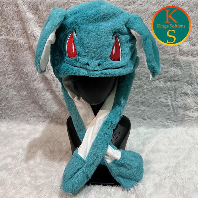 Gambar Topi Gerak Karakter Pokemon Anime Binatang Lucu Kelinci Gerak Lucu Korea / TIKTOK Cute Bunny Hat / Dancing Hat - Bulbasaur dari Kings Softlens undefined Tokopedia