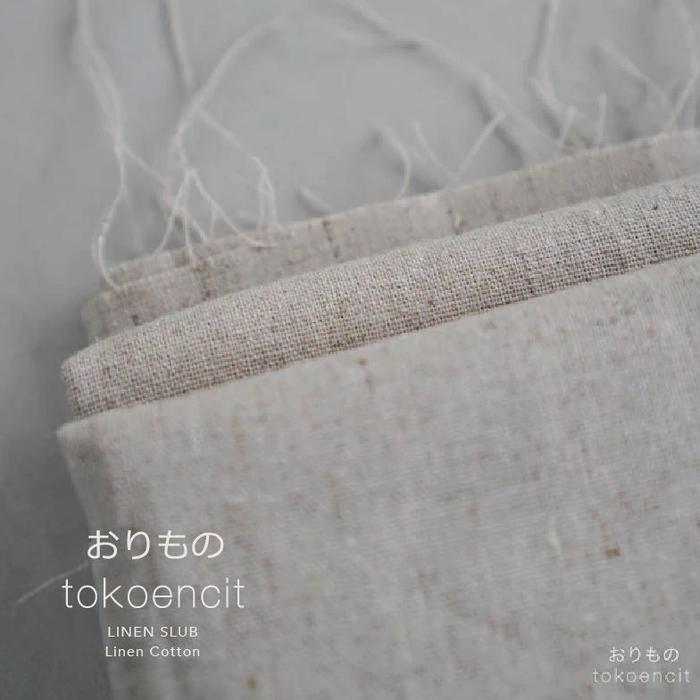 Gambar Tokoencit Linen Mix Tencel Katun Rayon per 0.25m Linen Asli Premium Natural Kain Organik - Linen Slub dari ALDITSA undefined Tokopedia