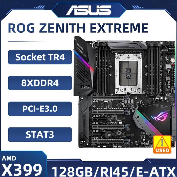 Zenith Extreme Ryzen Threadripper Socket Type Asus Rog Zenith - Main Image