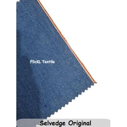 Gambar Bahan Kain Jeans Denim Selvedge Original Samurai 18Oz Line Green White - SELOR - 002, Peryard / 90 CM dari TOKO KHAIN undefined Tokopedia