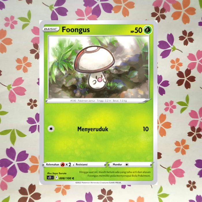 Jual foongus C - U pokemon tcg indonesia - ac3a - s11 - sv1a - svDs - svM -  ac3a 021/205 - Kota Bandung - Cardshopers | Tokopedia