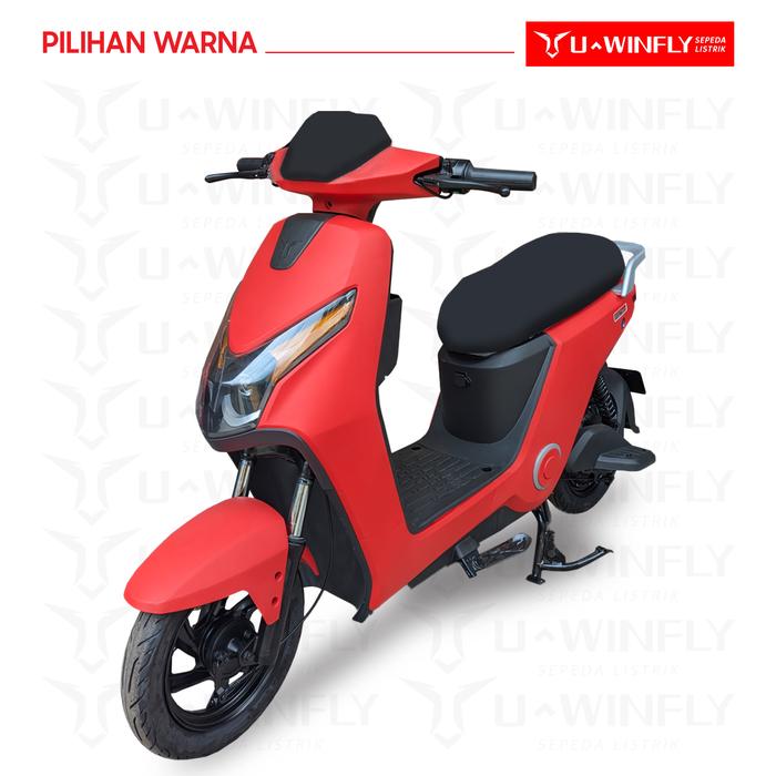 Gambar UWINFLY D75 Sepeda Listrik 48V/12AH Garansi Resmi - Red, Kurir Toko ( Jabodetabek ), Sepeda Only dari SUPERGADGET undefined Tokopedia