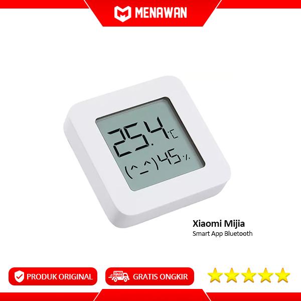 Gambar Xiaomȋ Mijia Smart Thermometer Hygrometer Digital LCD Wireless Bluetooth Mi Home App Higrometer Termometer Cerdas Original - Xiaomi Mijia dari Menawan-id undefined Tokopedia