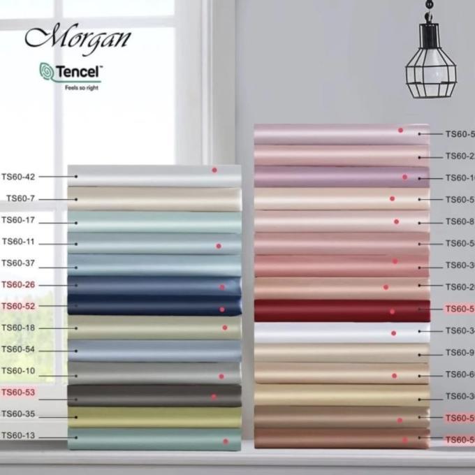 Gambar Sprei Sutra Organik Tencel Polos Premium 190X200Cm -200X200Cm - 140x200cm, Tinggi 45cm dari The_Tree undefined Tokopedia