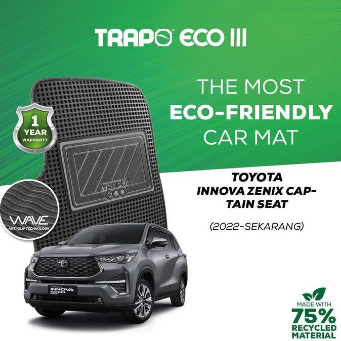 Gambar Karpet Mobil Trapo Eco Innova Zenix Captain Seat (2022-Sekarang) Karpet Zenix TERLARISSS - Driver Seat dari Galuhmandiri undefined Tokopedia