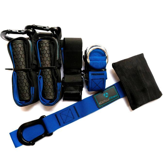 Gambar Trx Body Trainer / Jual Alat Fitness / Power Suspension Yoga Termurah Best Seller - Biru dari CraftMach Tools undefined Tokopedia