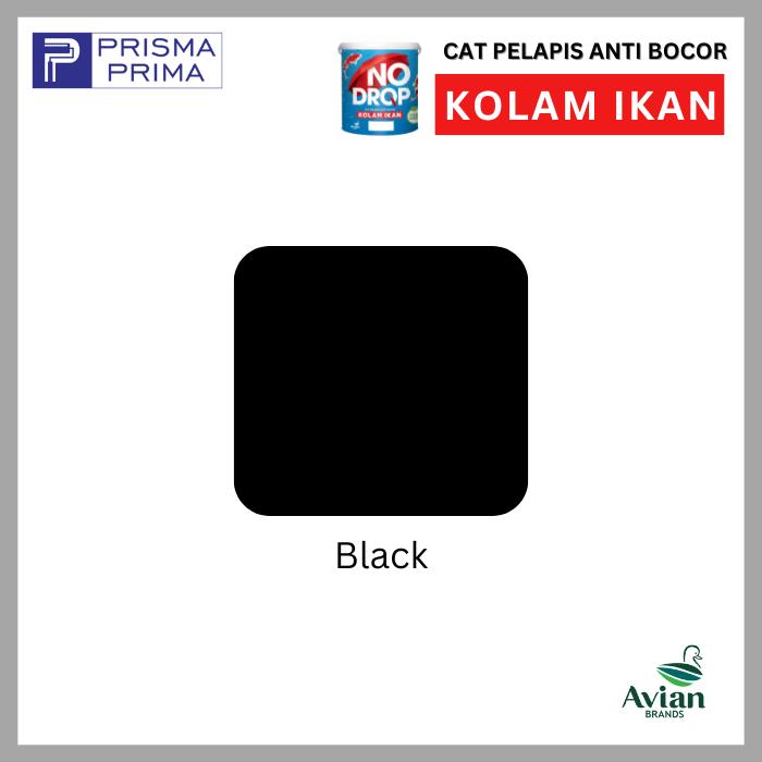Gambar Cat Pelapis Anti Bocor Waterproofing No Drop Kolam Ikan Koi Galon 4 Kg - Black dari Toko Cat Prisma Prima undefined Tokopedia