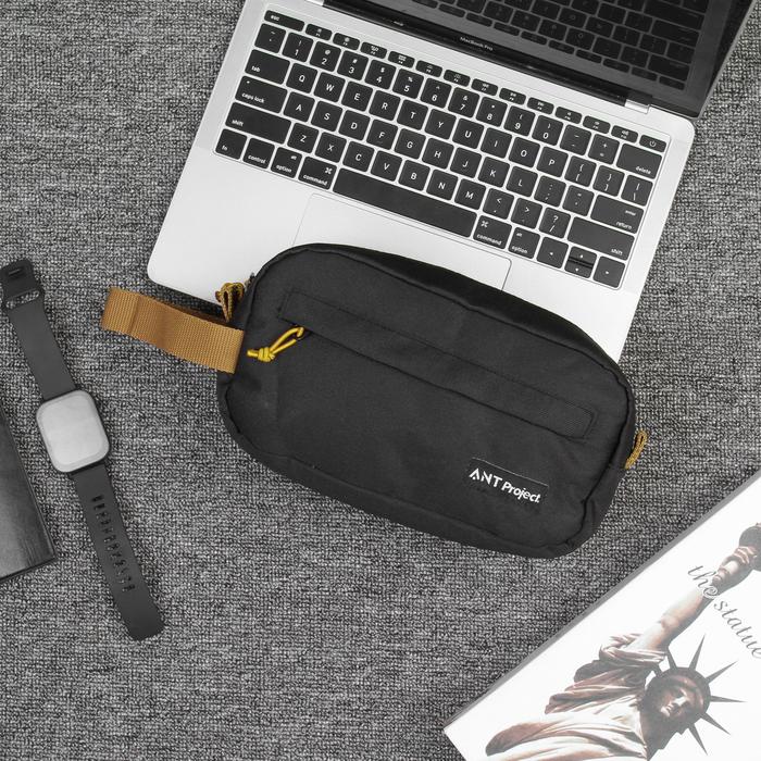 Gambar ANT PROJECT - Clucth Bag KARMA - Doppkit - Pouch - Hitam dari ANT Project Kota Bandung Tokopedia