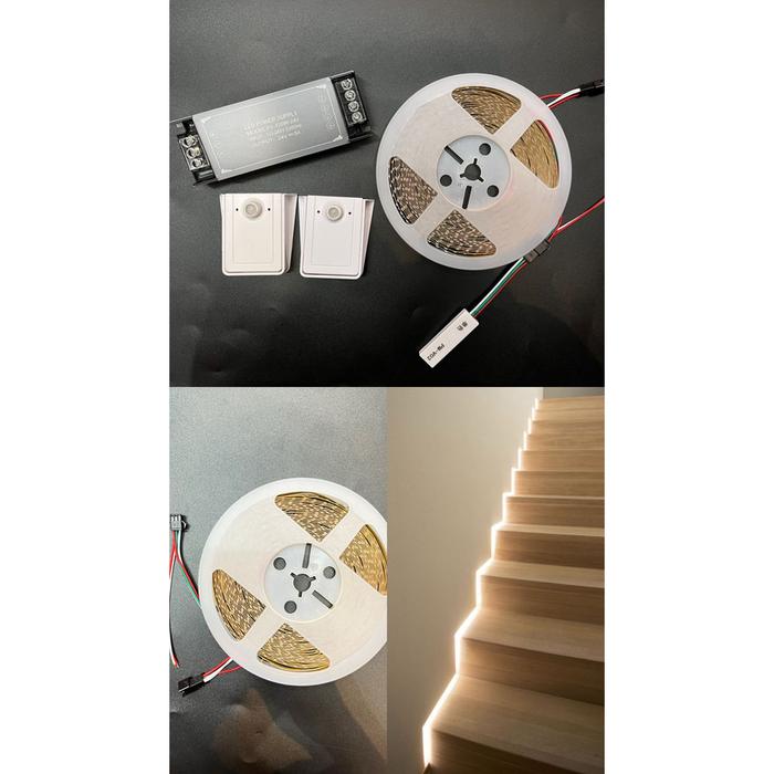 Gambar Lampu tangga otomatis running tangga sensor controller tangga - Alir Samping, No Paket dari SSlistrik undefined Tokopedia