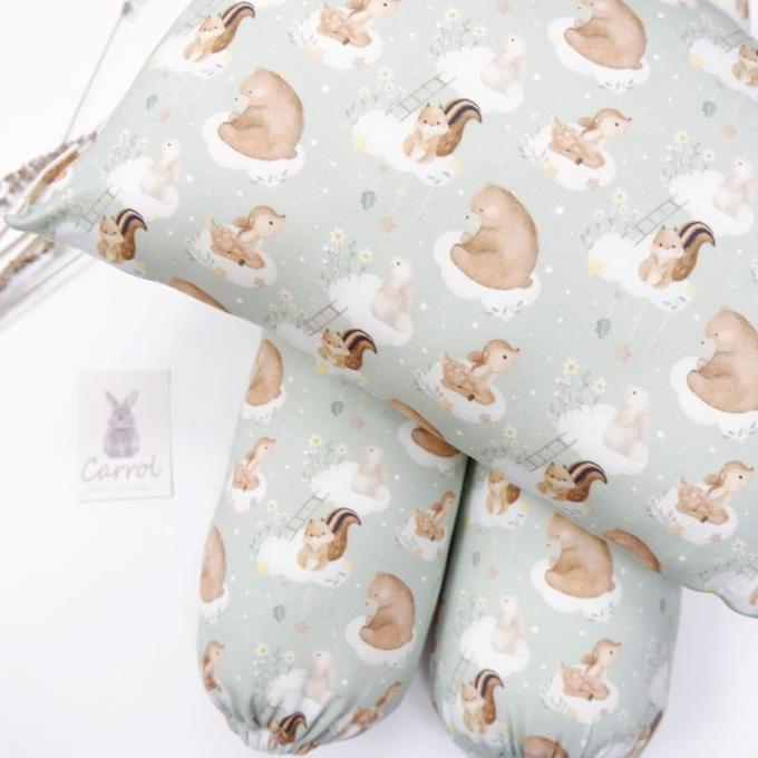 Gambar Carrol Baby Pillow & Bolster Baby - Bantal Guling Tencel Baby Batch 2 - Animals Forest, Bolster dari All-in-One Shop 77 undefined Tokopedia