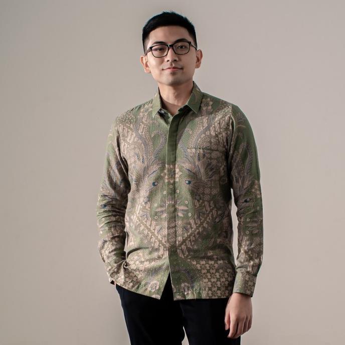 Gambar Verdanta - Mandalas Kemeja Batik Pria Premium Lengan Panjang - S dari Keithstone undefined Tokopedia