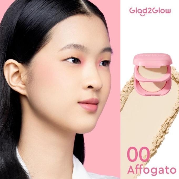 Gambar GLAD2GLOW Perfect Blurring Powder Foundation 8.5gr - G2G TWC Two Way Cake/Bedak Padat Compact - 00 Affogato, TWC dari rainestore617 undefined Tokopedia