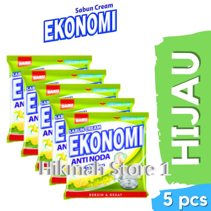 Gambar Sabun Cream/Colek Ekonomi 350 K Isi 5 Sachet/Renceng/ ekonomi 1000 - 5 E 350 Kuning dari Hikmah Store 1 undefined 3 Tokopedia