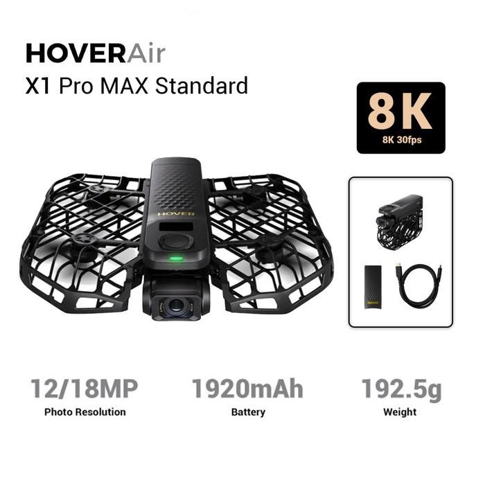 Gambar HoverAir Hover Air X1 Pro Max Basic Combo Drone Camera ProMax Hover X-1 - STANDARD dari Jakarta Digital 8 undefined Tokopedia