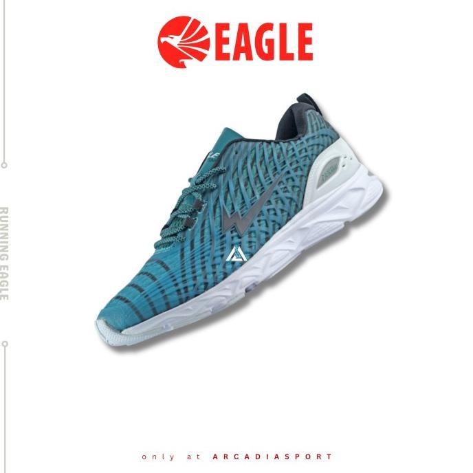 Gambar SEPATU RUNNING EAGLE ORIGINAL 100% - RONIN - Hijau, 39 dari Runningmax undefined Tokopedia