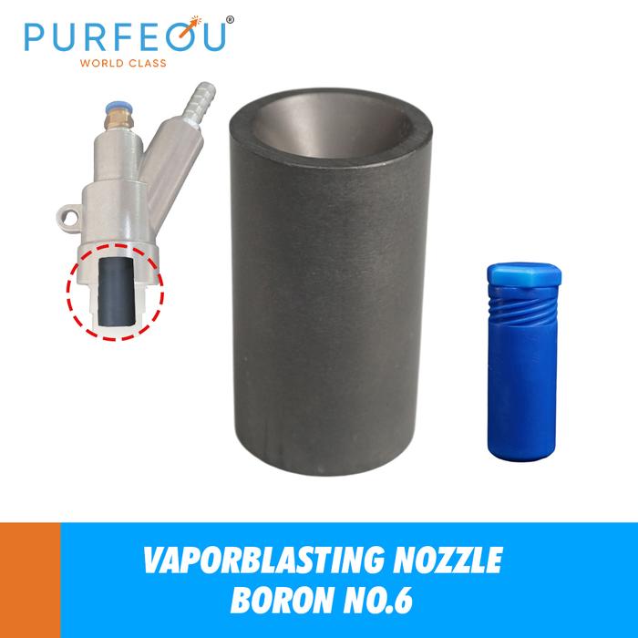 Gambar Nosel Sandblasting Vaporblasting Boron Carbide Purfequ 3mm-14mm Nozzle Mesin Blasting - 6mm dari Purfequ Official undefined Tokopedia