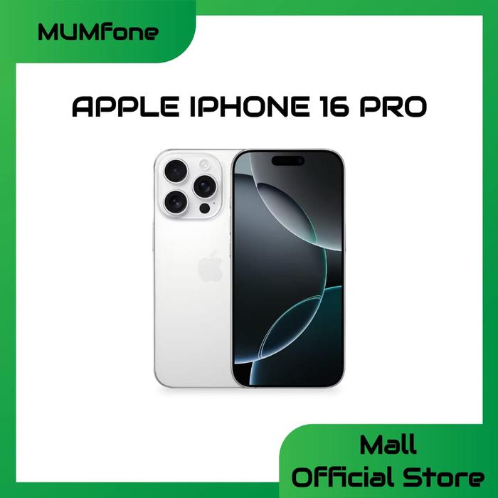 Gambar Apple Iphone 16 Pro 128GB | 256GB | 512GB | 1TB Garansi Resmi - White, 1 TB dari MUMfone undefined Tokopedia