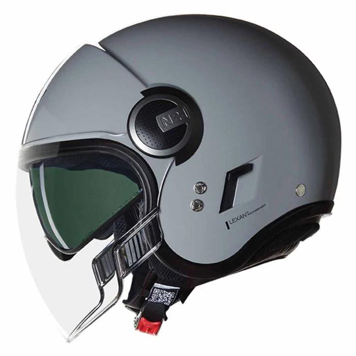 harga nolan helmet half face N40-5 06 INTEGRO Bianco / Nero / Italia Helmets face and Jet (J) homologation and chin guard reversible up to 180 Jual Helm Motor Half Face