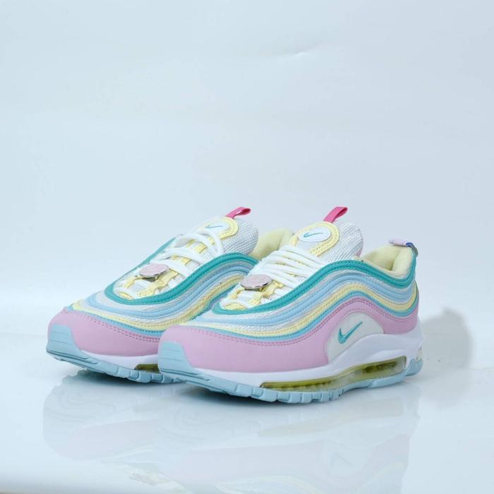 sepatu nike air max 97 yellow pink blue Nike Sneakers Nike Rainbow Shoes Air Max Jual Sepatu Nike Air Max