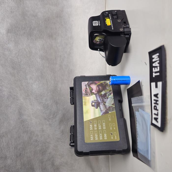 Gambar Holo 558 XPS 3-2 2025 NEW BATCH red and green dot holosight  QD system Full metal - Black dari Alpha Tags undefined Tokopedia