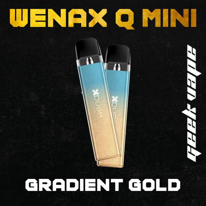 Gambar Wenax Q Mini Pod System Authentic By Geekvape - gradient gold dari JVL INDONESIA undefined Tokopedia