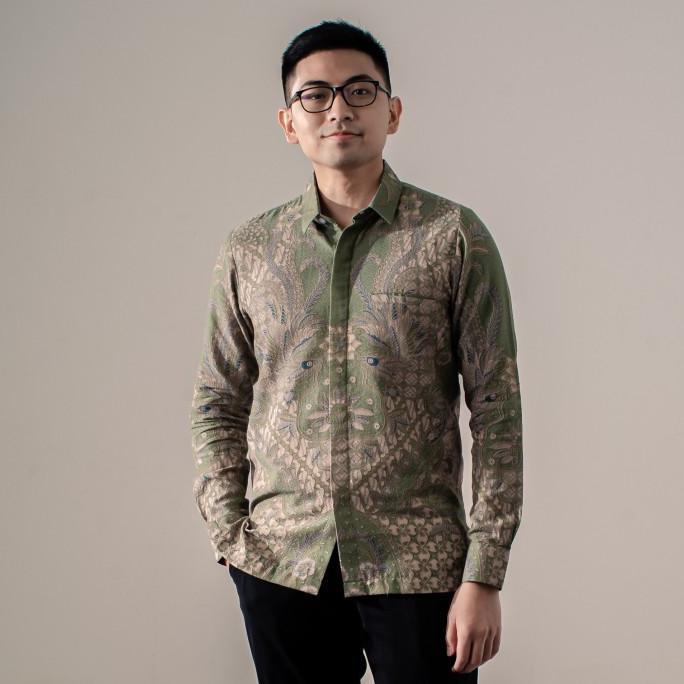 Gambar Verdanta - Mandalas Kemeja Batik Pria Premium Lengan Panjang - S dari toramon shop undefined Tokopedia