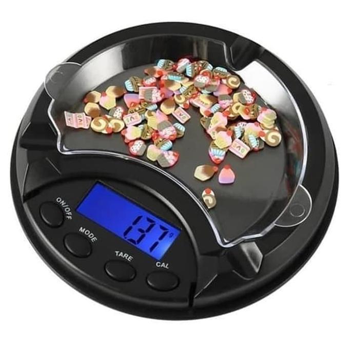 Gambar Timbangan Emas Saku Digital Pocket Scale Bentuk Asbak 500G/0.1G Terlaris dari MerpatiCinta70 undefined Tokopedia
