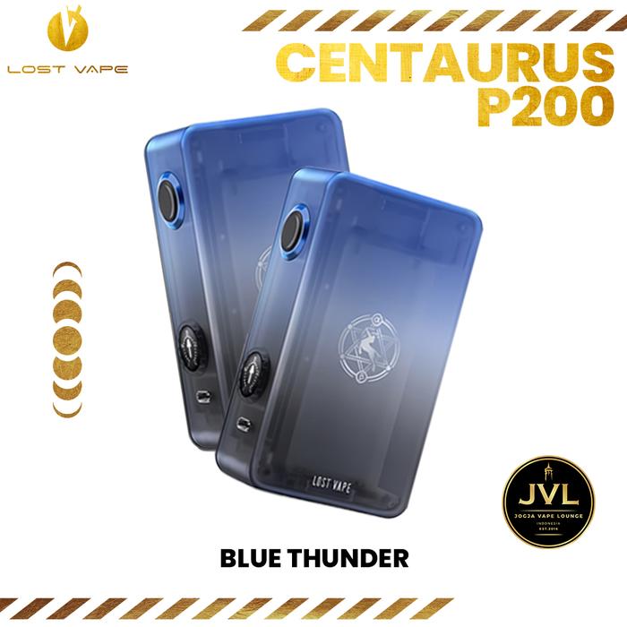 Gambar Centaurus P200 200W 1865 Box Mod Only P 200 Vapor Lost Vape - BLUE THUNDER dari JVL INDONESIA undefined Tokopedia