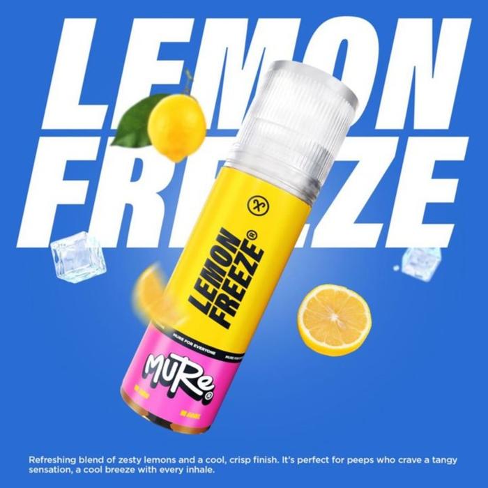 Gambar Mure Lemon Freeze 60ML by DTA x Mure Juice - Liquid Vape dari VMMedanStore undefined Tokopedia