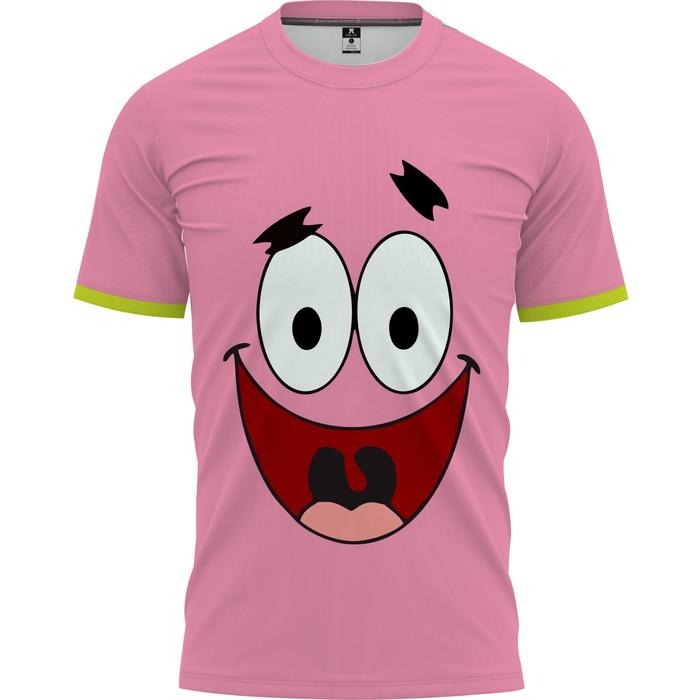 Gambar Setelan Baju Kartun Patrick Star Spongebob Pendek FREE Custom Nama dan Nomor Untk Dewasa Dan Anak Anak - ATASAN , L DEWASA  dari reatildotco undefined Tokopedia