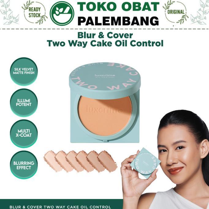 Gambar LUXCRIME BLUR COVER TWO WAY CAKE TWC OIL CONTROL FULL REFILL MINI BEDAK FOUNDATION PADAT HIGH COVERAGE PRESSED POWDER LUX CRIME WAJAH TANPA PORI - MINI CINNAMON dari rainestore617 undefined Tokopedia