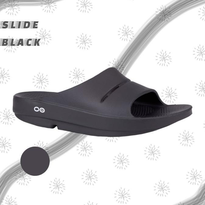 Gambar Terbaru,Termurah,Terpercaya Oofos Unisex Sandal Ooah Slide Black Terbaru,Termurah,Terpercaya - Black, 36 dari Nina Store07 undefined Tokopedia