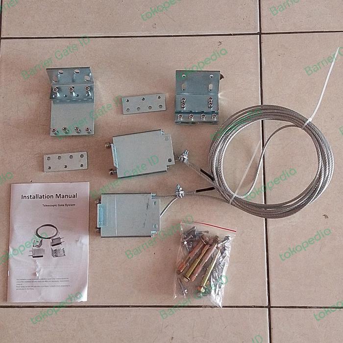 Gambar Aksesoris Sliding gate pintu pagar Geser berlapis Teleskopik dari Barrier Gate ID undefined Tokopedia