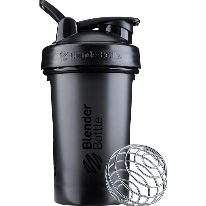 Gambar New* Blender Bottle Classic V2 Shaker Whey Protein-Botol Gym-Botol Fitness . - Hitam, 20oz(600ml) dari warungSport45 undefined Tokopedia