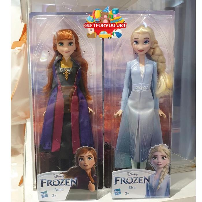 New Boneka Frozen Elsa Dan Anna Disney Princess Barbie Doll Original Hasbro  Movie Frozen FROZEN ANNA di Adornedaurashop Tokopedia
