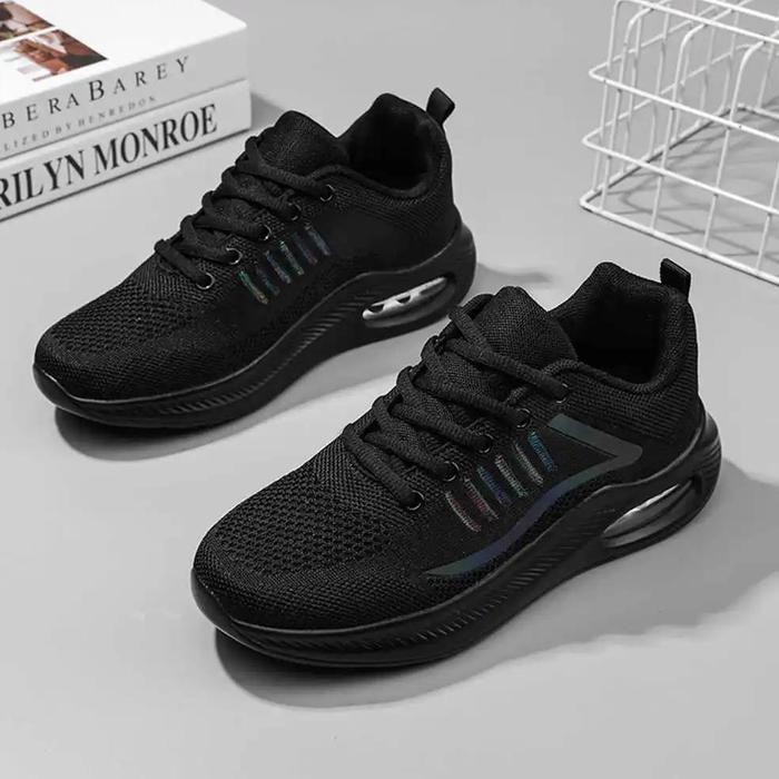 Jual cotton Thick heeled rainbow shoes for women sneakers sport