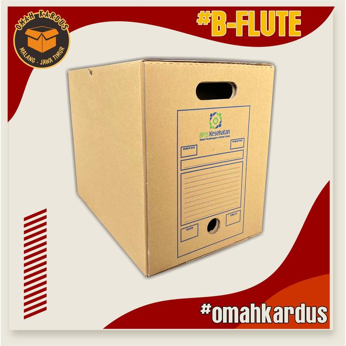 Gambar KARDUS BOX ARSIP 45x28x35 cm BESAR /BOX FILE BPJS/BOX FILE /BOX ARSIP - Printing Bpjs dari OMAHKARDUS undefined Tokopedia