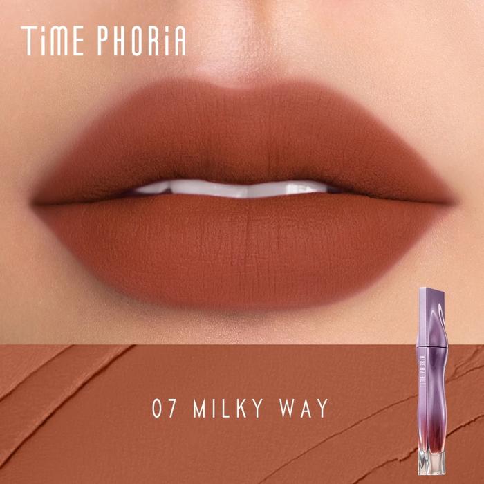 Gambar TIMEPHORIA Nebula Velvet Lip Cream - 07 Milky Way dari BeautyHaul_NEW undefined Tokopedia