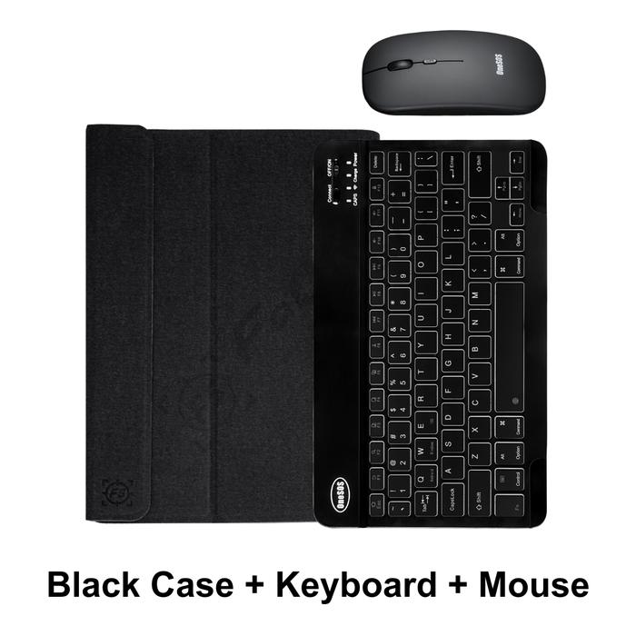 Gambar FS Case Smart Keyboard Trackpad Mouse for Samsung Tab S10 S9 S8 S7 S6 Lite+/ FE/ FE+/ Ultra A9+/ A8 10.5 dengan Bluetooth 3.0 Magnetic Lock dan Stand Built-in Hitam - Black Keyboard, S10+ 2024 dari Fashion Selular_NEW undefined Tokopedia